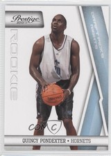 2010 Prestige Rookie Draft Picks Rights Light Blue 376/999 Quincy Pondexter 0a1