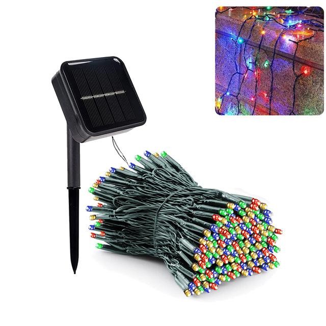 Solar String Fairy Lights Outdoor Waterproof Garden