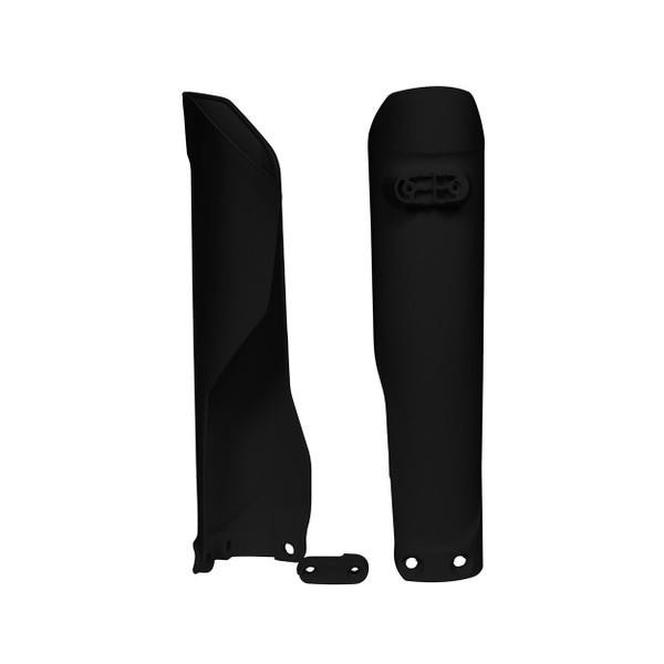 Rtech Fork Guards (Black) Husqvarna TC-FC-TE-FE125-501 16-22  MX Motocross
