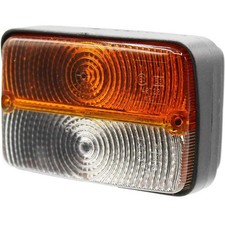 Fanale anteriore a due luci omologato per trattore Same Lamborghini