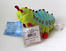 Disney Store A Bug's Life Heimlich 9" Mini Bean Bag Plush NEW w Tags