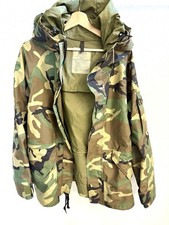 USGI Cold Weather Parka ECWCS Woodland Gore-Tex Jacket; New; MEDIUM/ SHORT