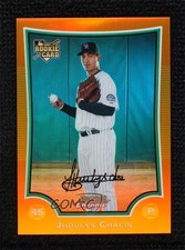 2009 Bowman Draft Chrome Orange Refractor 20/25 Jhoulys Chacin #BDP22 4at