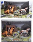 Stagecoach Cowboys & Horses NewRay Big Country Western Playset NEW!