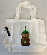 Starbucks Bearista Glass Tote Bag Limited Edition NWT - Free Shipping
