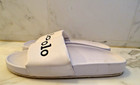 Womens Polo Cayson Slide Slides Size 8 US 39.5 EUR White Sandals Ralph Lauren — photo 4