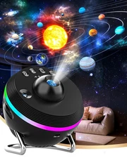 Galaxy Projector for Bedroom, 13 in 1 Home Planetarium Star Constellation Pro...