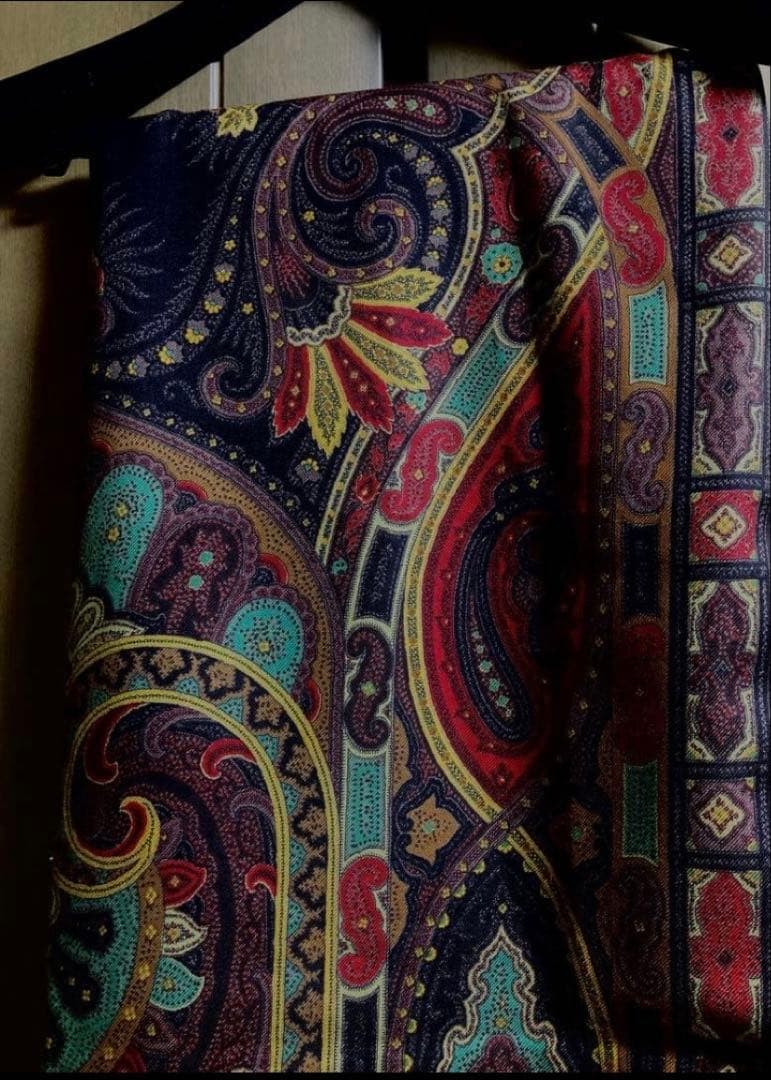 ETRO Rectangular Scarf Paisley Pattern - image 8