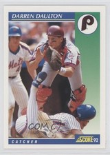 1992 Score Darren Daulton #506 1h9