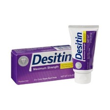 Desitin Maximum Strength Diaper Rash Paste Unscented 2oz 40 Strength Zinc Oxide