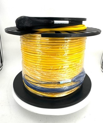 EverPro 64-Fiber SMF Ultra MPO-16 to MPO-12 Fiber Optic Cable Trunk 407ft OFNR