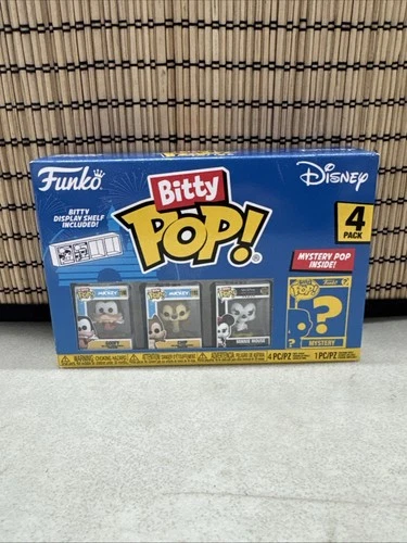 Funko Bitty Pop! Disney 4 Pack - Goofy, Chip, Minnie Mouse, & Mystery Sealed