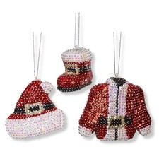 Herrschners  Santa's Wardrobe Ornament Kit