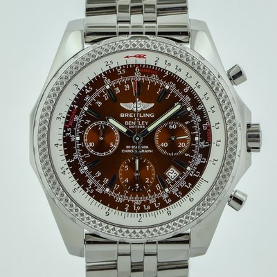 Breitling Bentley Motors Havana Bronze, Ref A2536212/Q502, Mens, Stainless Steel