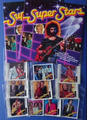 Duplo Hanuta Ferrero Scrapbook Super Stars 1983 Music Scrapbook Pick