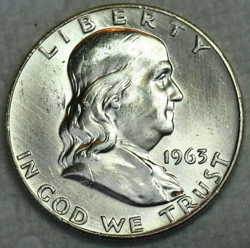 1963-D Franklin Half Dollar UNC