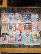 Weiss Schwarz Rose Aquaplus SR and RR LOT