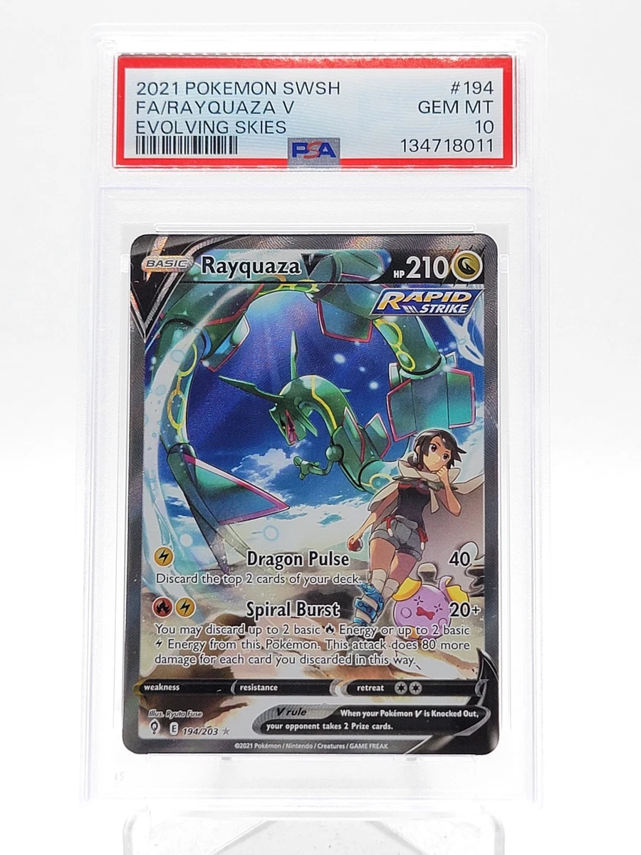 Rayquaza V Pokémon TCG Cards for sale | eBay