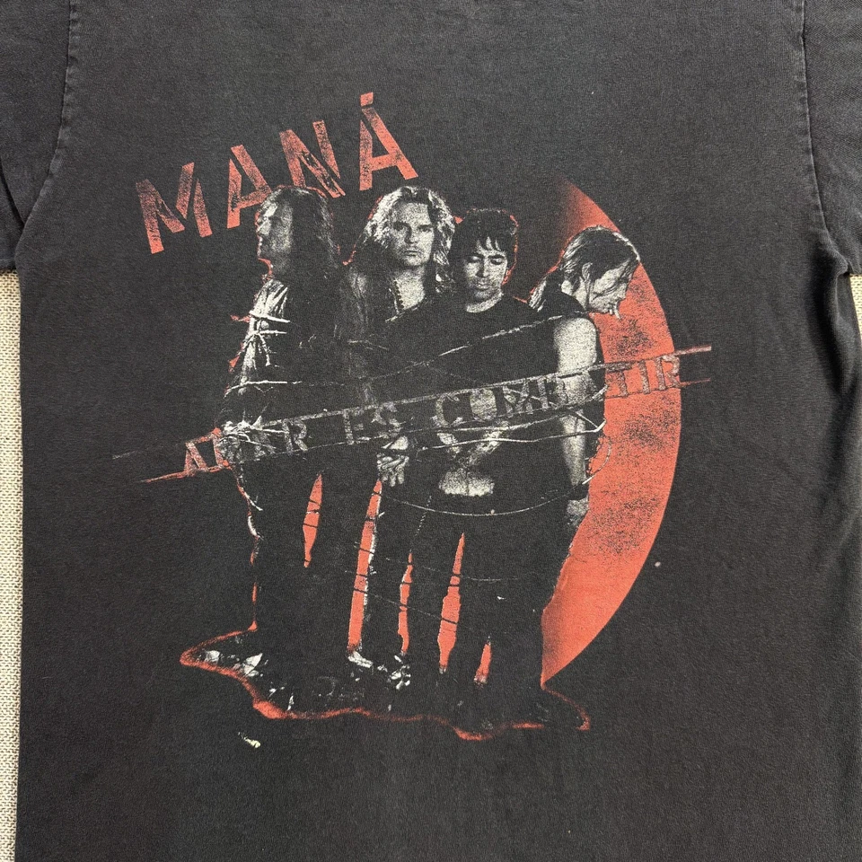 Vintage Mana Tour Tee - Amar No Es Claudicar Tour Size Small  - Image 2 of 4