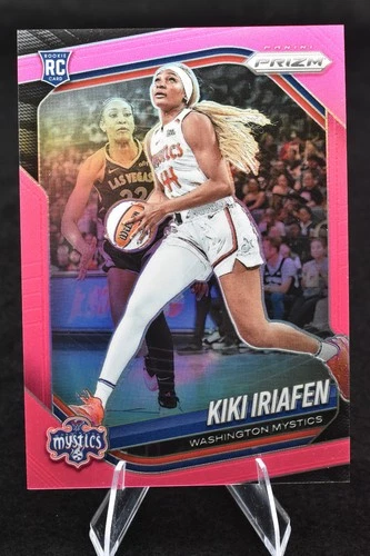 Kiki Iriafen 2025 Panini Prizm Kiki Iriafen #72 Pink