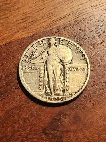 1928 Standing Liberty Quarter, XF