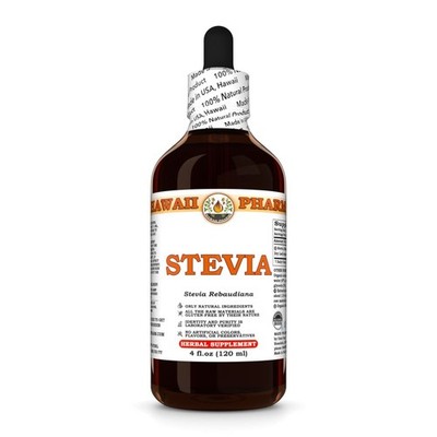 Stevia (Stevia Rebaudiana) Tincture, Dried Leaf Liquid Extract