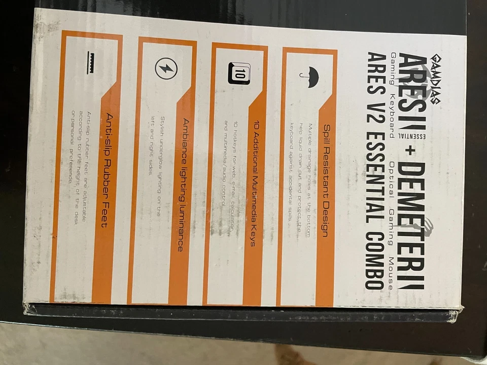 GAMDIAS Ares-Gkc 100 Gaming Membrane Keyboard and Mouse Combo - Image 3 of 4