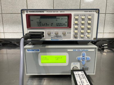 Rohde & Schwarz NRVS RF Powermeter mit NRV-Z31  6 GHz 6 Mon Gar