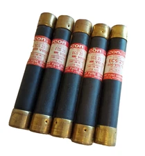 *5-PACK* Econ ECS25 ECS 25 Fuse, Dual Element Time Delay All-Purpose FREE SHIP