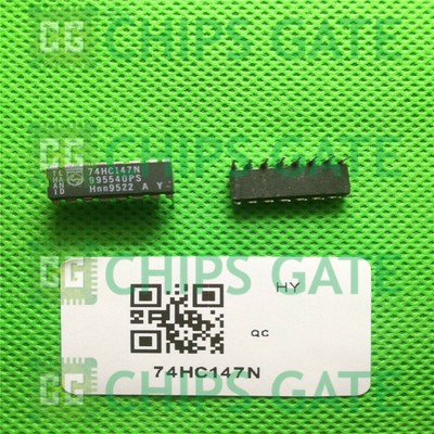 3PCS 74HC147N Encapsulation:DIP-16.10-TO-4 LINE PRIORITY ENCODER #T9*