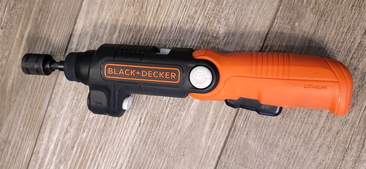 Black Decker BDCSFL20 Black Orange 4-Volt 180RPM Li-ion