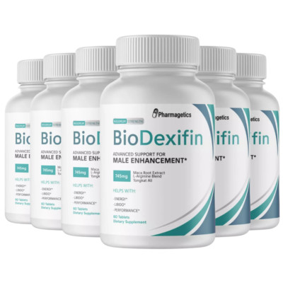 Biodexifin Advanced Male Performance Formula - 6 Bottles