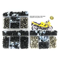 Complete Fairing Bolts Fasteners Kit Fit For SUZUKI GSX 600F KATANA 1999-2005