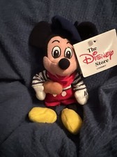 20th Century The Disney Store French Mickey Mini Beanbag