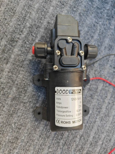 130PSI High Pressure RV Water Pump Diaphragm DC 12V MaX Self-Priming 70W