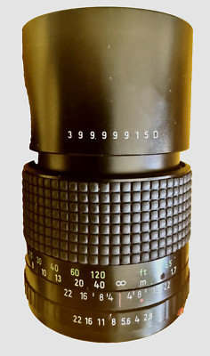 PROTOTYPE Pentacon Prakticar 2,8 / 135mm MC für Praktica B PB moun No. 39999915D