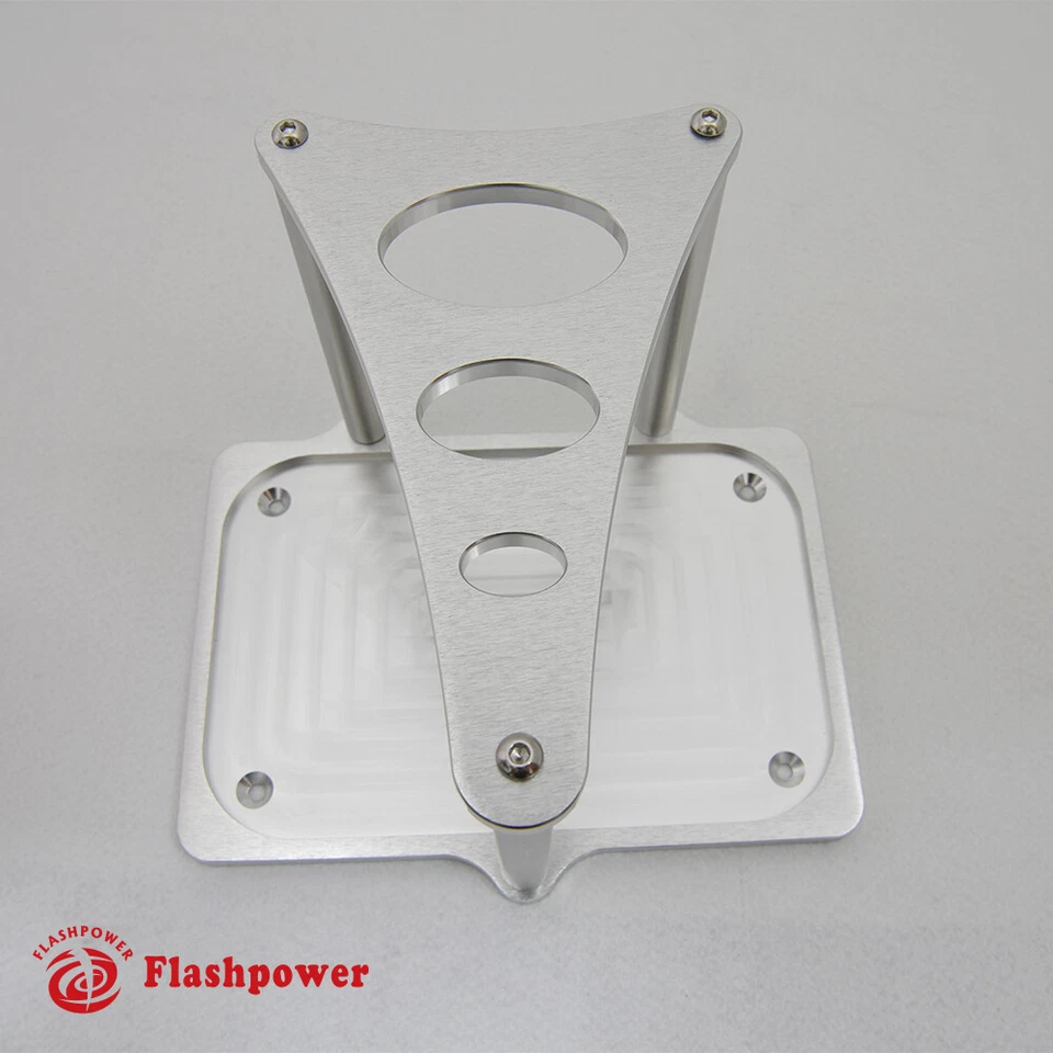 Optima Billet Aluminum Battery Hold Down Tray Clear Anodized - Imagem 3 de 3