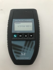 Fluke Microtest MicroScanner Cable Wiremap TonerTester (2947-4000-01