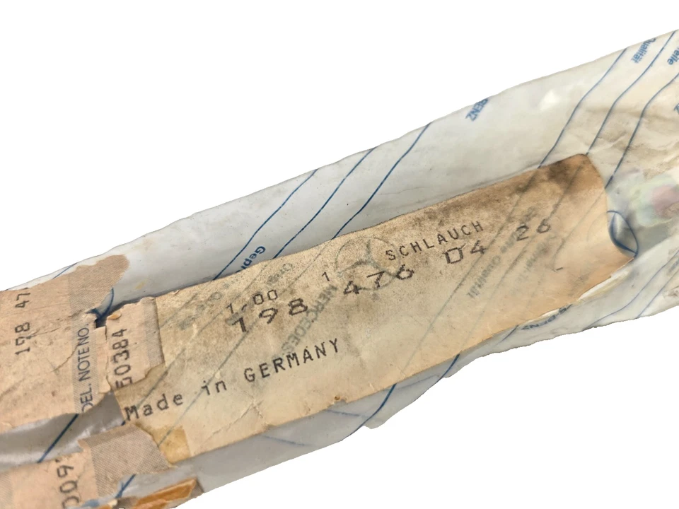 NOS Genuine Mercedes Fuel Hose 1954-1965 190SL 190C 220b 190DC 220Sb 1984760426 - Image 2 of 4