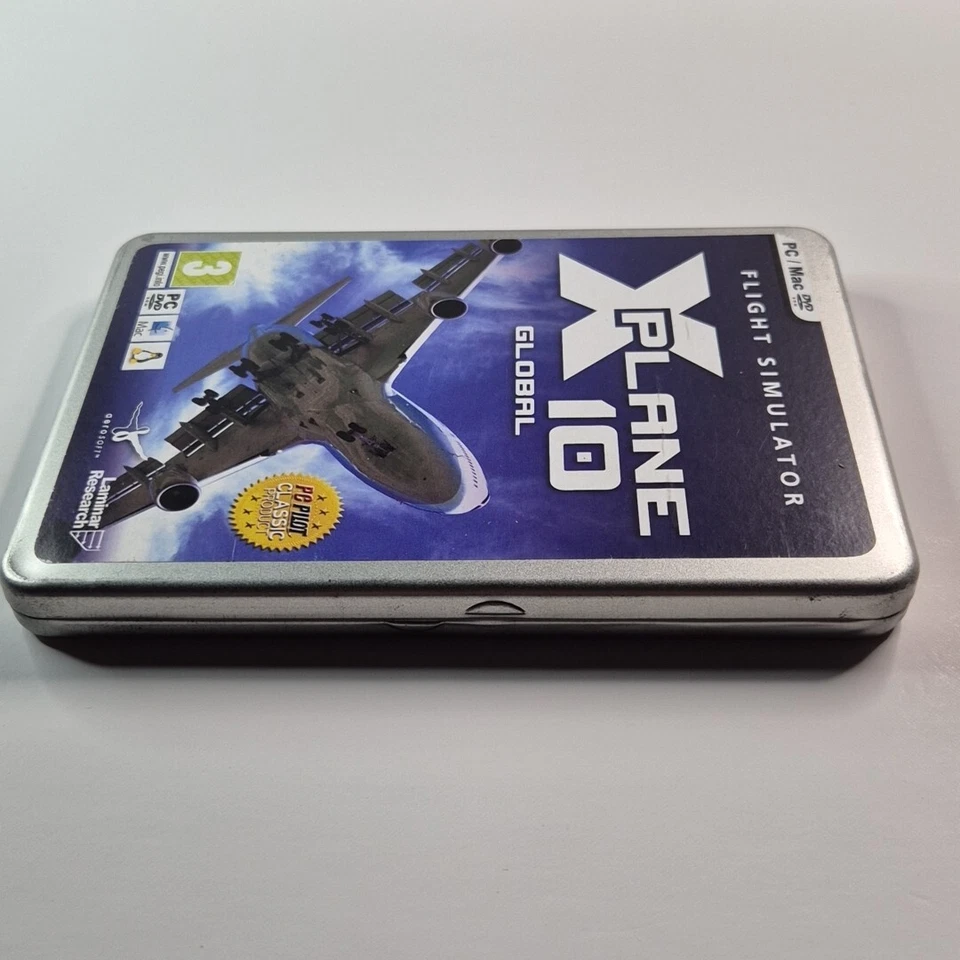 X-Plane 10 Global PC Mac DVD ROM Flight Simulator Game (2011) 8 Discs Very Good - Image 4 of 4