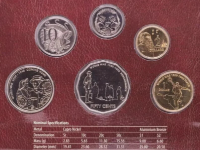 コレクション  AUSTRALIAN MINT Australia 1995 - 1998 Royal Australian Mint $10 Australia's