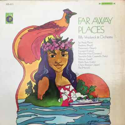 LP Billy Ver Planck Orchestra Far Away Places NEAR MINT Metro Recordings