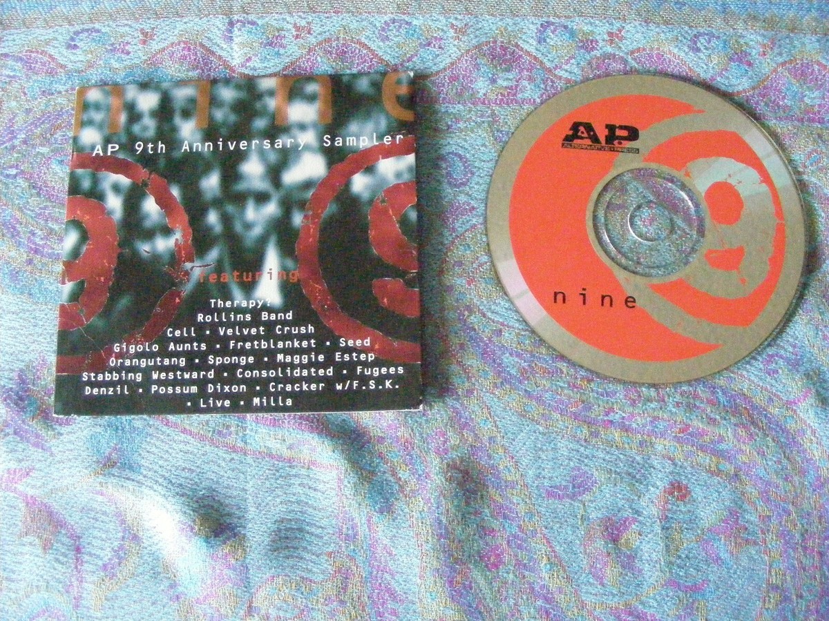 AP 9Th Anniversary Sampler CD Promo Alternative Music. 18 Tracks
