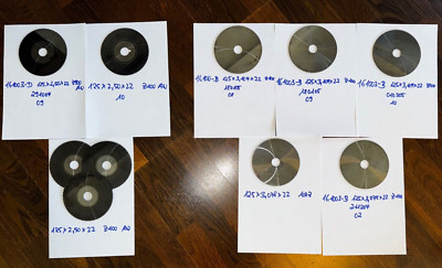 IBS HSS Metallkreissägeblatt  125mm, 22mm Bohrung, 10 Stück