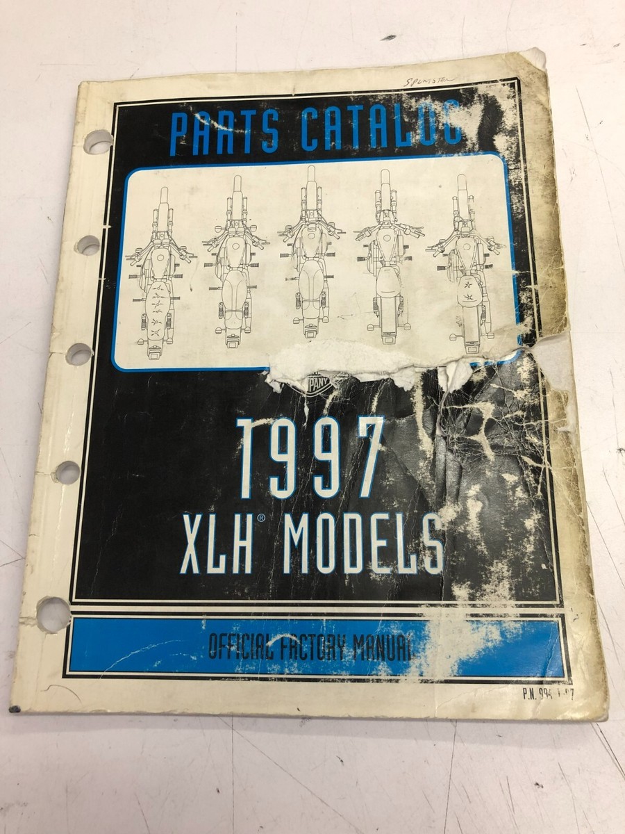 Harley-Davidson OEM 1997 XLH MODELS Catalog OEM Part P/N 99451-97