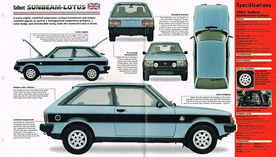 Talbot Sunbeam Lotus N°4 1979 Miniature 1/43 IXO – RAC134 – Occasion