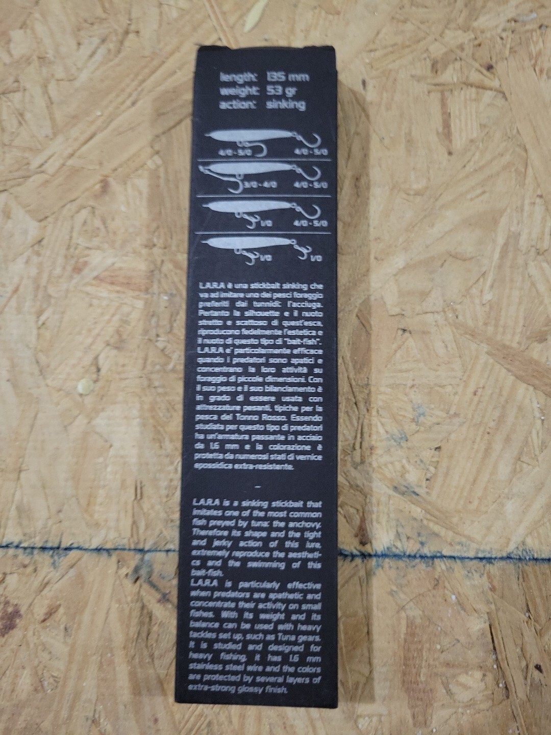 New JackFin LARA 135-S Stickbaits Color Yellow - Image 2