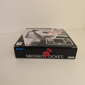 SNK Playmore Neo Geo Pocket Launch Edition Crystal Handheld System Japanese CIB