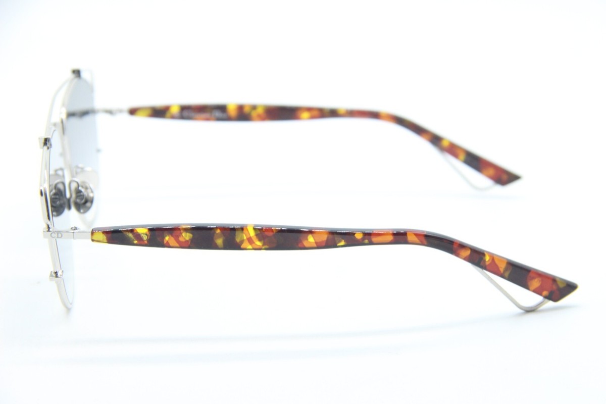 NEW CHRISTIAN DIOR DIORTECHNOLOGIC YL7R0 SILVER HAVANA  display picture 2