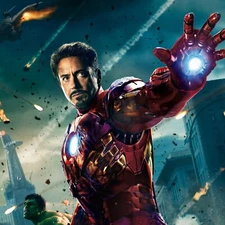 Tony Stark Iron Man Poster Wall Art Home Decor Photo Prints 16x16, 20x20, 24x24"